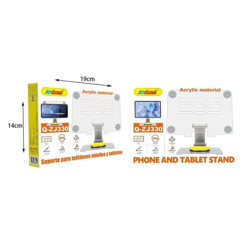 Andowl Βάση για κινητό και τάμπλετ Q-ZJ330 - Phone and Tablet Stand