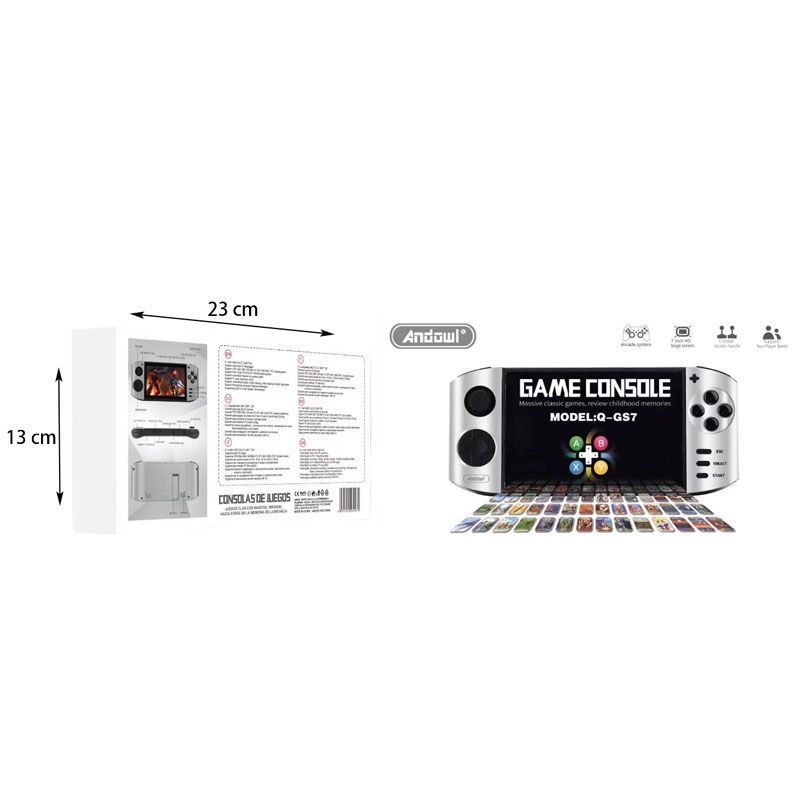 Andowl Ηλεκτρονική Κονσόλα Χειρός Q-GS7 - Game Console