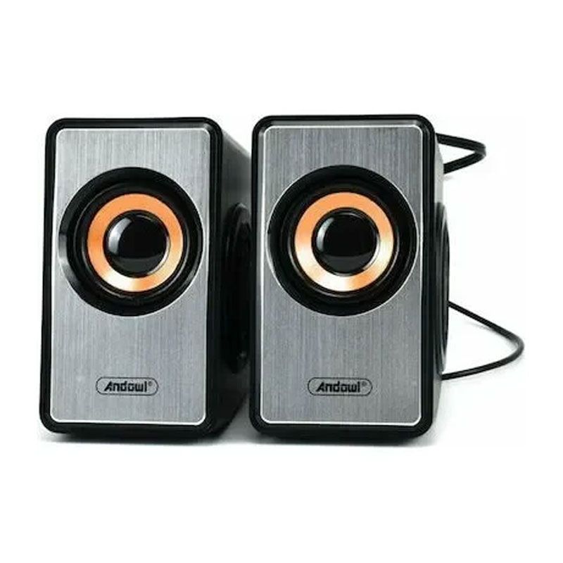 Andowl Q-YX16 Ηχεία Υπολογιστή 2.0 με Ισχύ 3W - Andowl Speaker