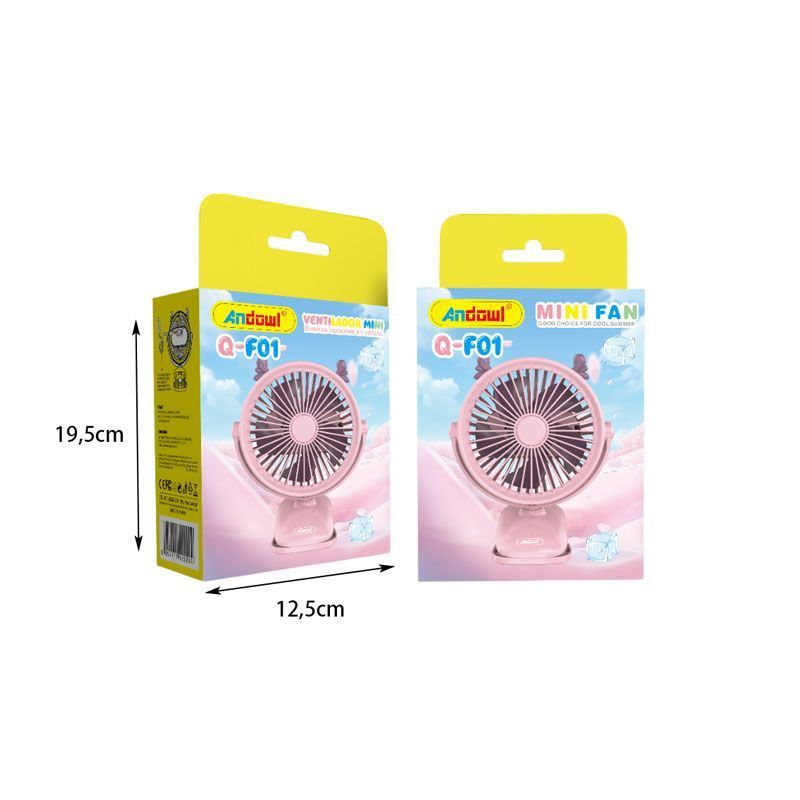 Andowl Μίνι Ανεμιστήρας Q-F01 - Mini Fan