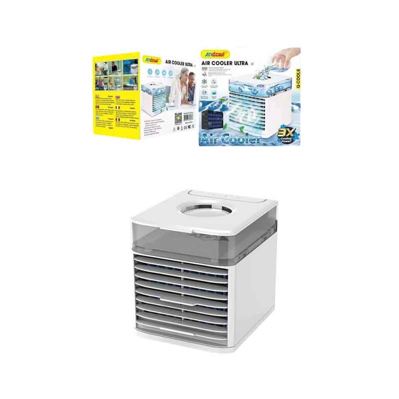 Andowl Φορητό μίνι air cooler & υγραντήρας Q-COOL6 - Air Cooler Ultra