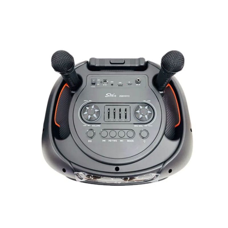 SING-E Φορητό ηχείο με 2 μικρόφωνα ZQS15113 15" 50W - Portable speaker