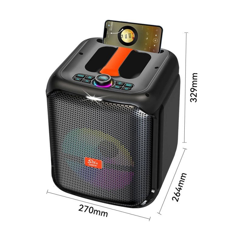 Sing-e Φορητό Ηχείο Karaoke Bluetooth 40W Με Μικρόφωνο ZQS8181 - Outdoor Portable Smart Speaker