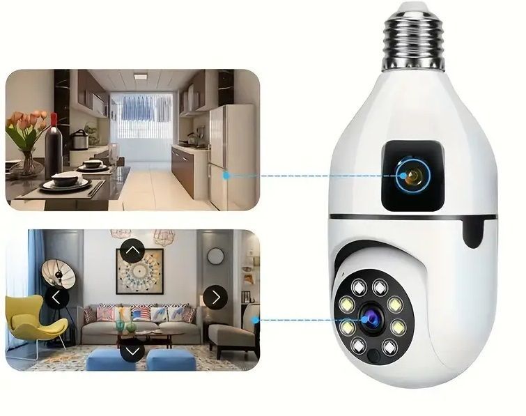Κάμερα ασφαλείας IP - Dual - Lamp E27 - 080021 ΕΙΔΗ ΤΕΧΝΟΛΟΓΙΑΣ>Συστήματα ασφαλείας>Κάμερες ασφαλείας