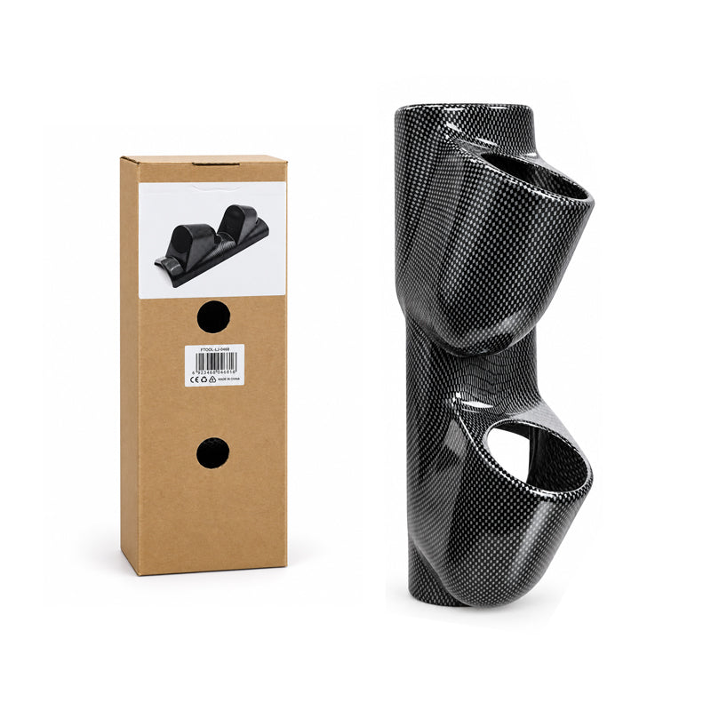Διπλή Βάση Οργάνων Αυτοκινήτου Gauge Pod Carbon Look 32cm - Dual Car Gauge Pod Holder Carbon Look 32cm