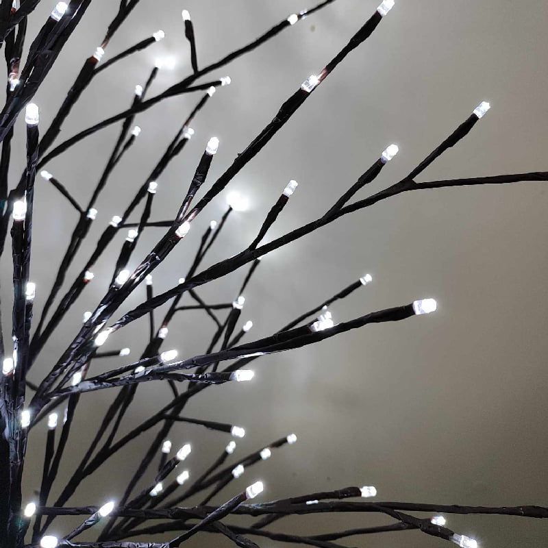 Led Φωτιζόμενο Χριστουγεννιάτικο Δέντρο Με 300Led Ψυχρό Φωτισμό 1.80m - Chistmas LED tree Cool Lighting