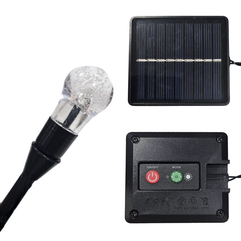 Ηλιακά Φωτάκια LED με Κίτρινο/Θερμό Φως- Solar LED String Lights