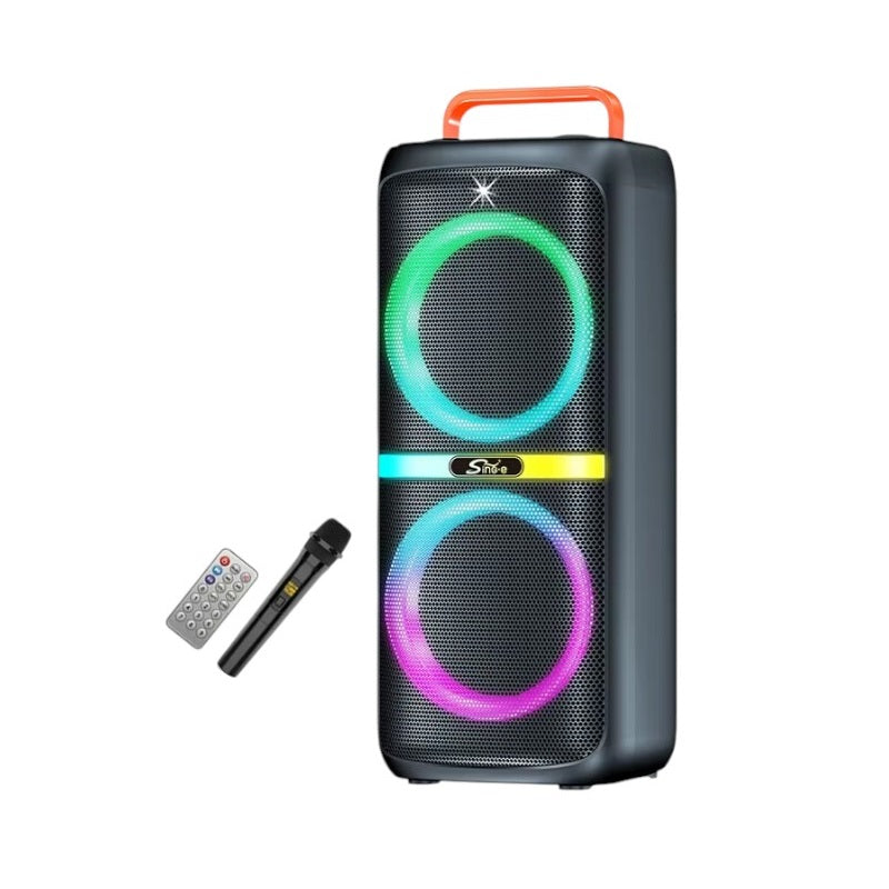 Φορητό ηχείο subwoofer με μικρόφωνο Karaoke - ZQS-8289 - 082895 ΕΙΔΗ ΤΕΧΝΟΛΟΓΙΑΣ>Ραδιόφωνα & Ηχεία>Φορητά subwoofer