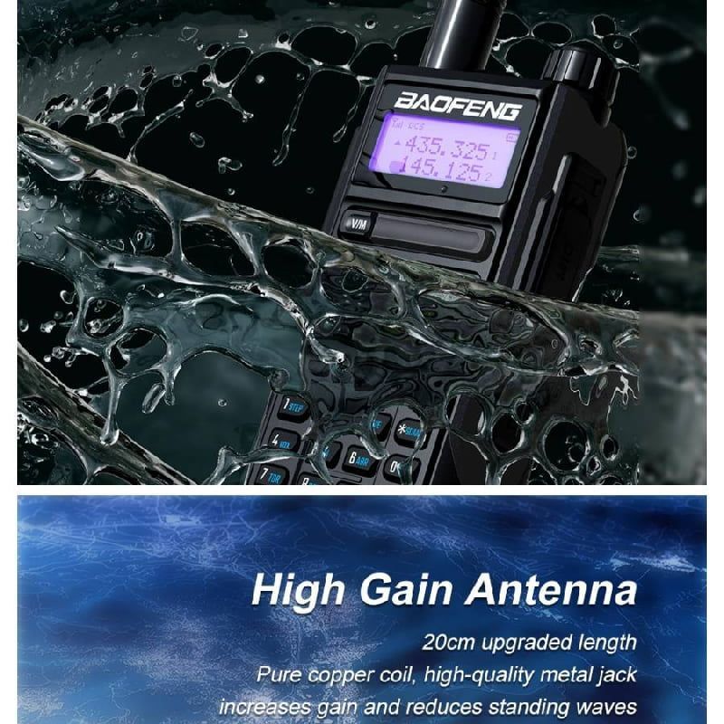 Baofeng Ασύρματος πομποδέκτης BF-UV16 - Walkie talkie