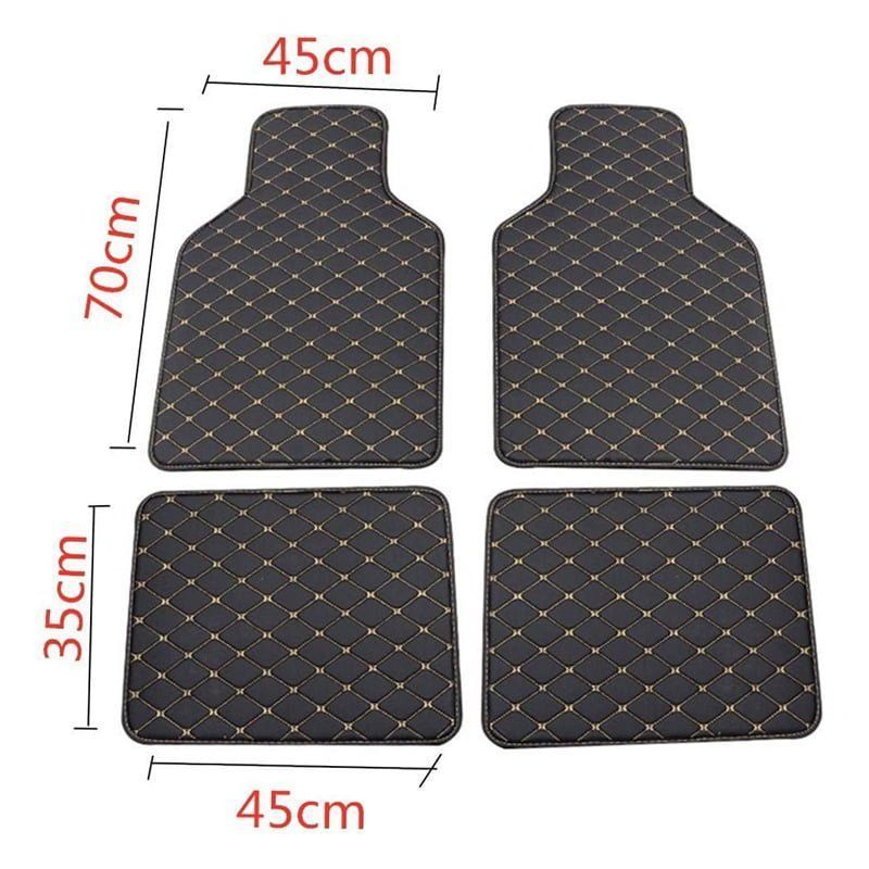 Σετ πατάκια αυτοκινήτου 4τεμ - Car Mats 4pcs