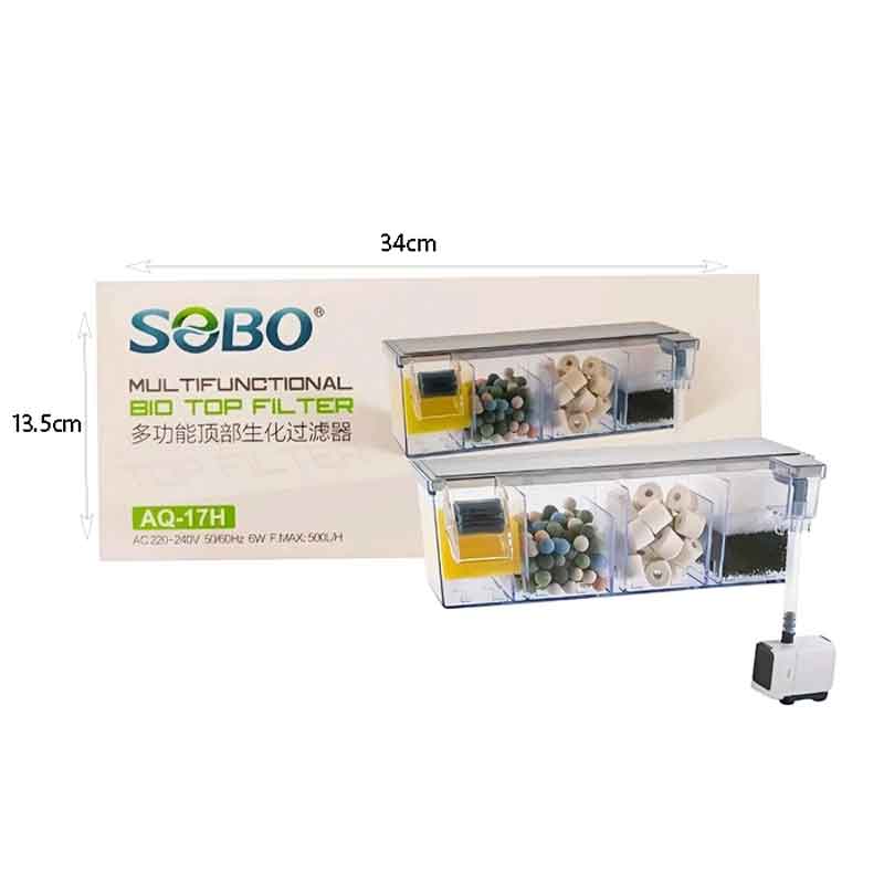Sobo  Bio-Top Φίλτρο Ακρίβειας για Ενυδρεία AQ-17H- Bio-Top Filter