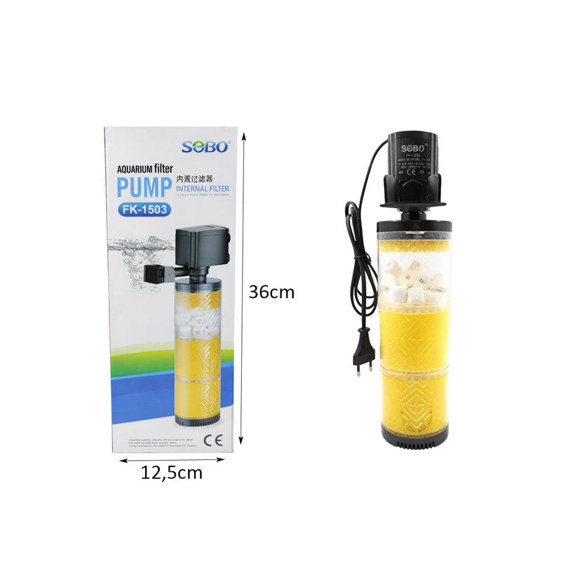 SOBO Εσωτερικό Φίλτρο Ενυδρείου  FK-1503  - Aquarium Filter Pump