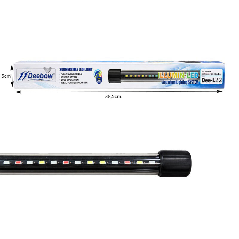 Deebow Υποβρύχιος Φωτισμός LED Ενυδρείου Dee-L22 - Submersible Aquarium LED Light
