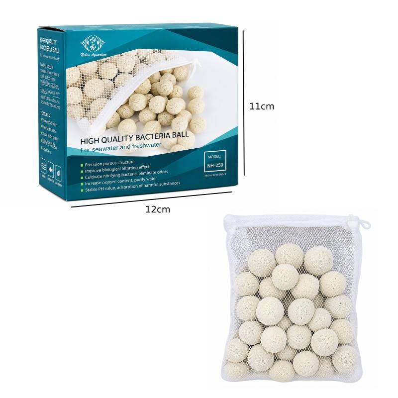 Μπάλες Βιολογικής Φίλτρανσης Ενυδρείου Bacteria Balls NH-250 – Aquarium Bacteria Balls Biological Filter Media