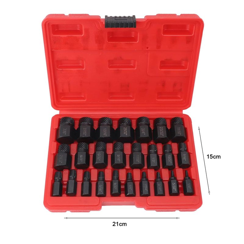 Σετ Εξωλκείς για Βίδες 25τμχ - New Screw Bolt Extractor Set 25pcs