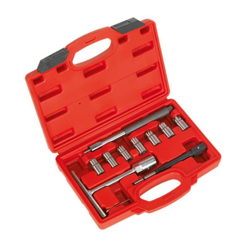 Σετ καθαρισμού μπεκ 11τμχ - Diesel Injector Seat Cutter Decarbon Cleaner Kit