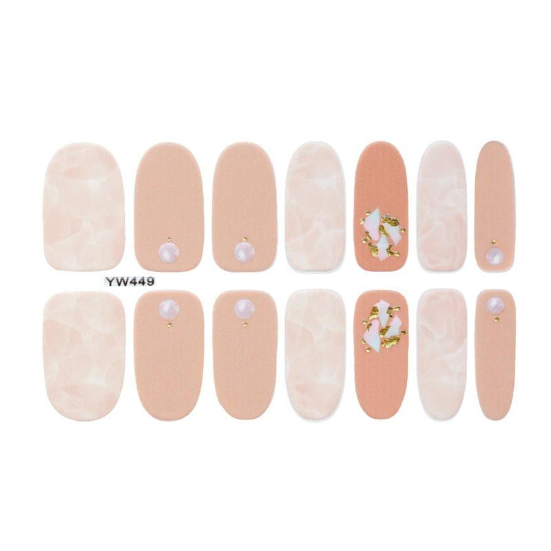 Αυτοκόλλητα νυχιών 12τμχ - Nail stickers 12pcs