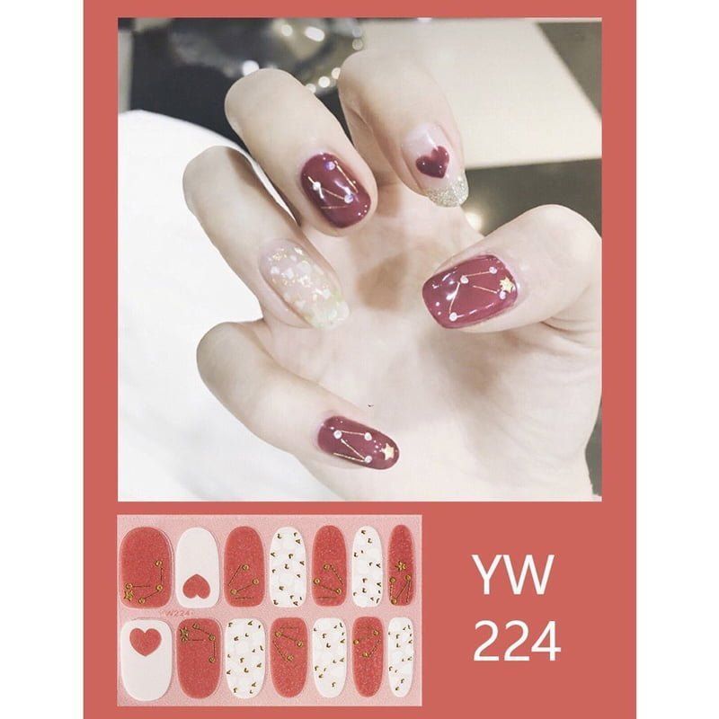Αυτοκόλλητα νυχιών 12τμχ - Nail stickers 12pcs