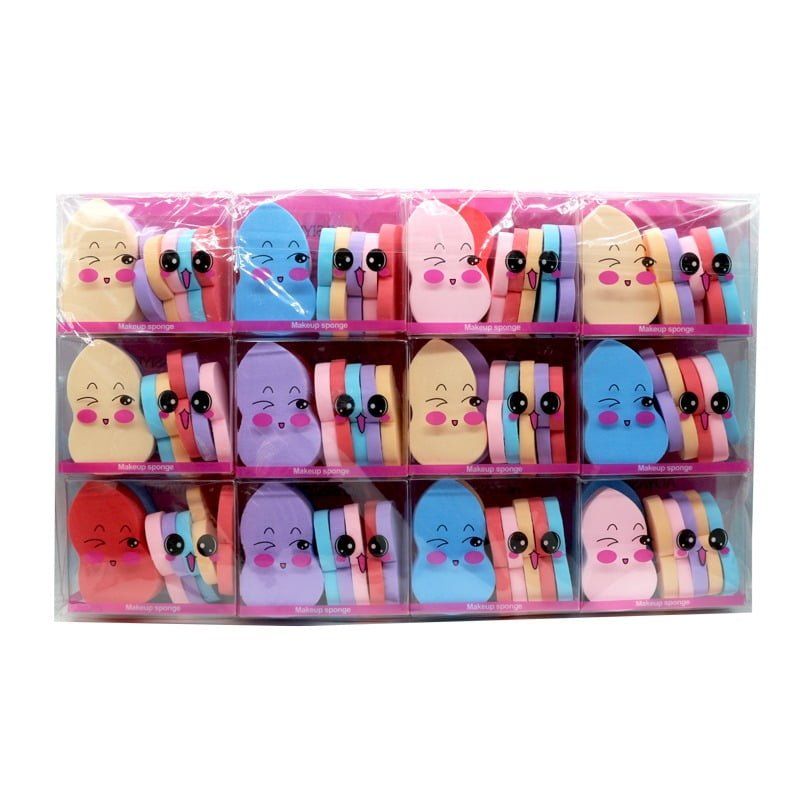 Aoyasiyue Σφουγγαράκι μακιγιάζ 7τμχ - Makeup sponge