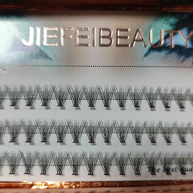 Jiefeibeauty Βλεφαρίδες τουφάκια 0.1/10P/8mm 5D -Eyelashes