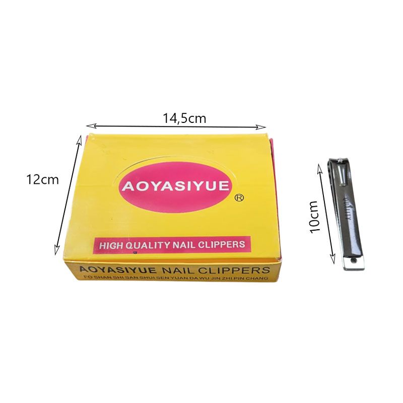 AOYASIYUE Νυχοκόπτης 12τμχ - High Quality Nail Clippers 12pcs