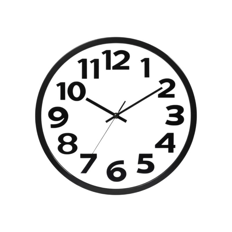 Ρολόι τοίχου - JK-9261 - 092615 - Black/White