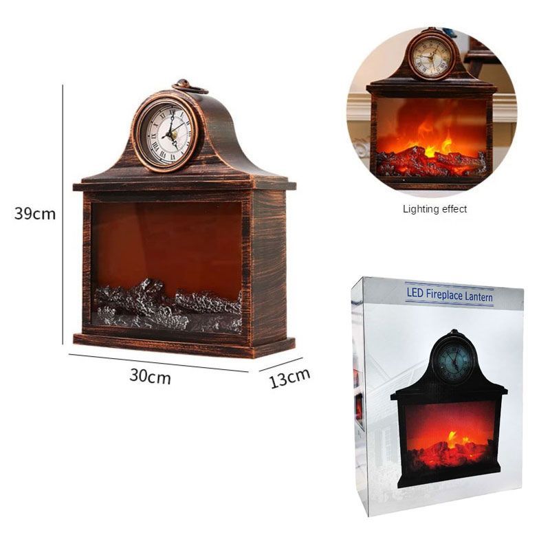 Διακοσμητικό Φωτιστικό Τζάκι - Led Fireplace Lantern SP-12