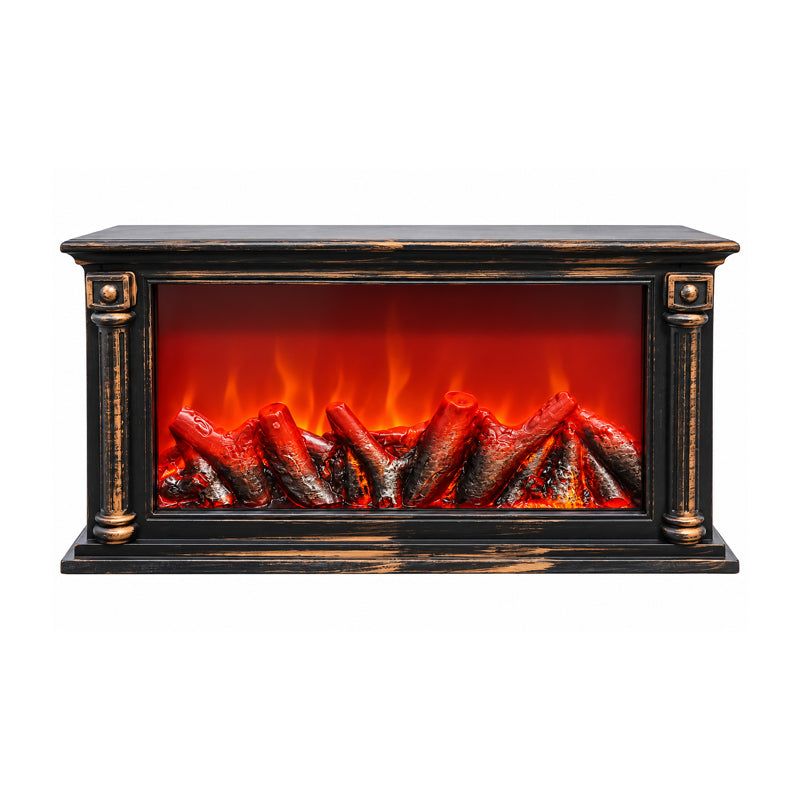 Διακοσμητικό Τζάκι LED με Εφέ Φλόγας 39,5cm - Decorative LED Fireplace with Flame Effect 39.5cm