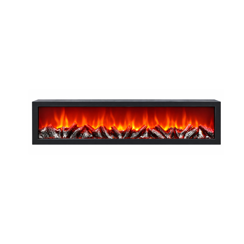 Διακοσμητικό Τζάκι LED με Εφέ Φλόγας 99x27,5cm - Decorative LED Fireplace with Flame Effect 99x27.5cm