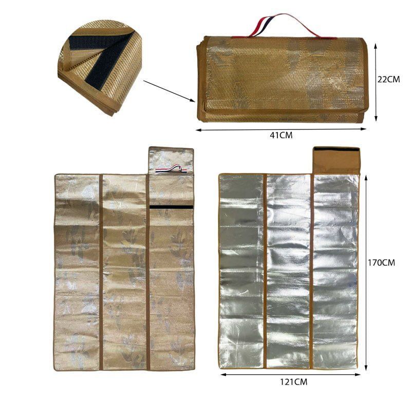 Ψάθα παραλίας 120x170cm - Bamboo beach mat