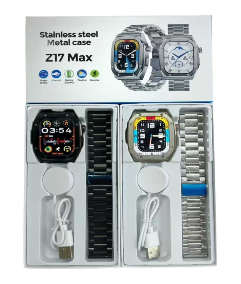 Smartwatch - Z17 Max - Stainless Steel - 814253 - Silver