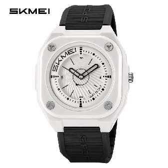 Αναλογικό ρολόι χειρός - Skmei - 2329 - White/Black