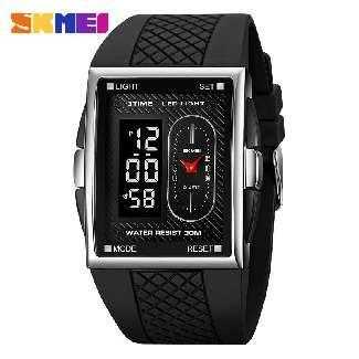 Ψηφιακό/αναλογικό ρολόι χειρός - Skmei - 2213 - Black/Silver/Black