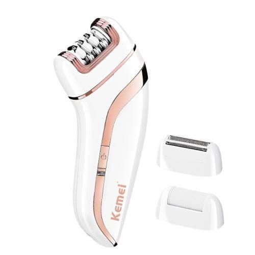 Kemei Σετ Αποτρίχωσης για Σώμα KM-1207 - Epilator - Angel shopping