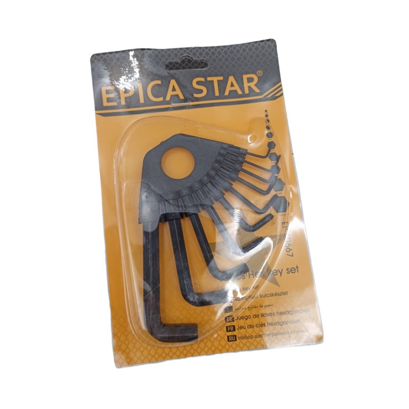ΣΕΤ ΜΕ 10ΤΜΧ ΕΞΑΓΩΝΑ ΚΛΕΙΔΙΑ EPICA STAR EP-50667 ΕΡΓΑΛΕΙΑ > ΔΙΑΦΟΡΑ > ΑΛΛΑ