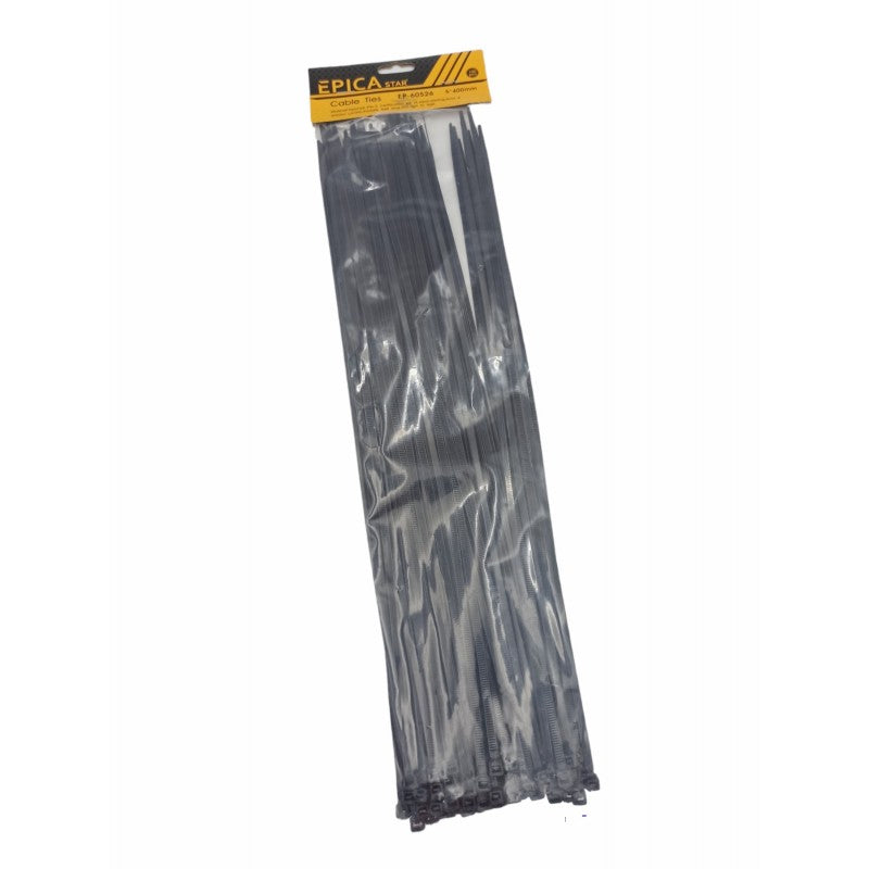 ΔΕΜΑΤΙΚΑ ΚΑΛΩΔΙΩΝ 100ΤΜΧ 5*400mm EPICA STAR EP-60526B ΕΡΓΑΛΕΙΑ > ΔΙΑΦΟΡΑ > ΔΕΜΑΤΙΚΑ ΚΑΛΩΔΙΩΝ