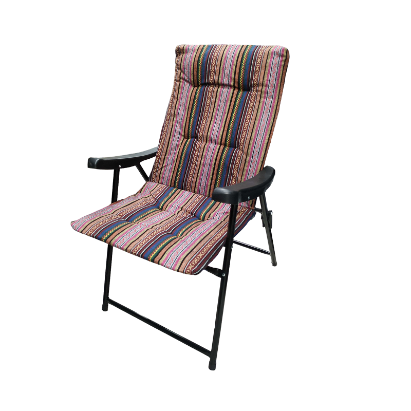 Πτυσσόμενη καρέκλα camping - 1297-50 - 100014 - Pink/Beige ΕΠΟΧΙΑΚΑ - ΤΟΥΡΙΣΤΙΚΑ - HOBBY>Κυνήγι - παραλία - camping>Καρέκλες παραλίας - camping