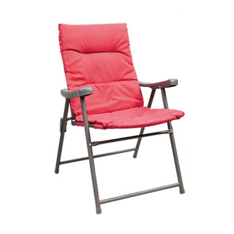 Πτυσσόμενη καρέκλα camping - 1297-50 - 100014 - Red ΕΠΟΧΙΑΚΑ - ΤΟΥΡΙΣΤΙΚΑ - HOBBY>Κυνήγι - παραλία - camping>Καρέκλες παραλίας - camping