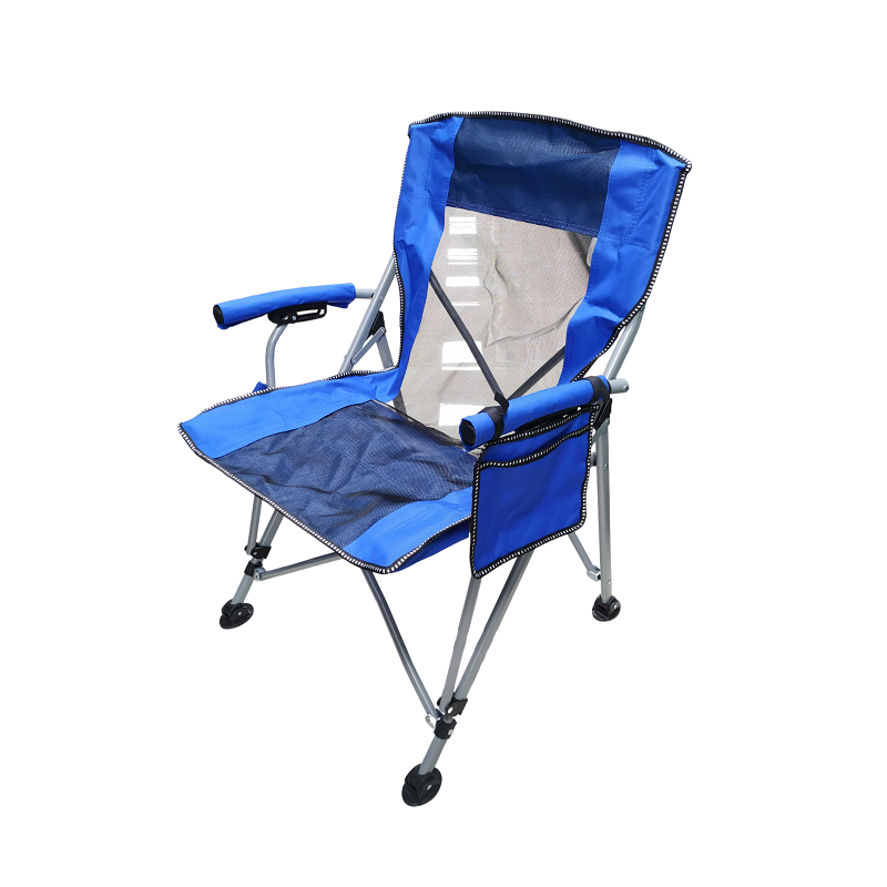 Πτυσσόμενη καρέκλα camping - 1337 - 100021 - Blue ΕΠΟΧΙΑΚΑ - ΤΟΥΡΙΣΤΙΚΑ - HOBBY>Κυνήγι - παραλία - camping>Καρέκλες παραλίας - camping