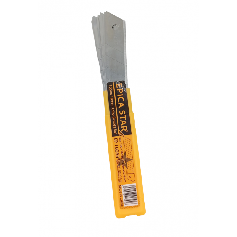 ΛΕΠΙΔΕΣ 100x18mm EPICA STAR ΣΕΤ 10ΤΜΧ EP-10055 ΕΡΓΑΛΕΙΑ > ΧΕΙΡΟΣ > ΕΡΓΑΛΕΙΑ ΚΟΠΗΣ