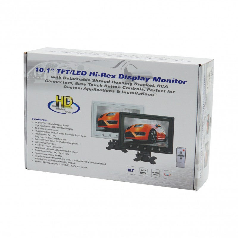 ΟΘΟΝΗ ΑΥΤΟΚΙΝΗΤΟΥ 10.1'' TFT/LED WW-03166 AUTO/MOTO > ΗΧΟΣ & ΕΙΚΟΝΑ AUTO/MOTO > ΟΘΟΝΕΣ MEDIA & GPS