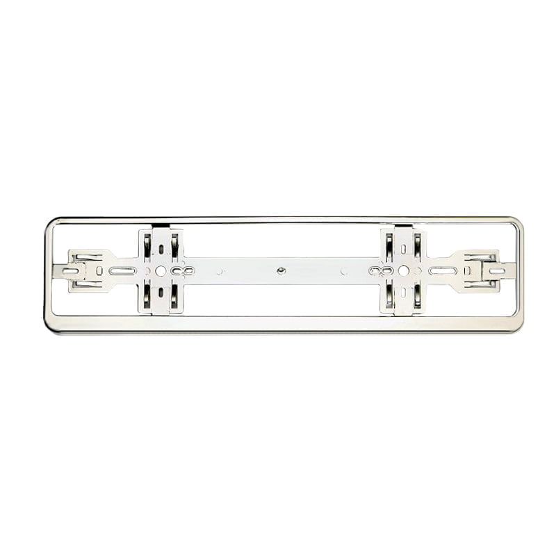 Πλαίσιο Πινακίδας Χρώμιο Ασημί -  License plate frame