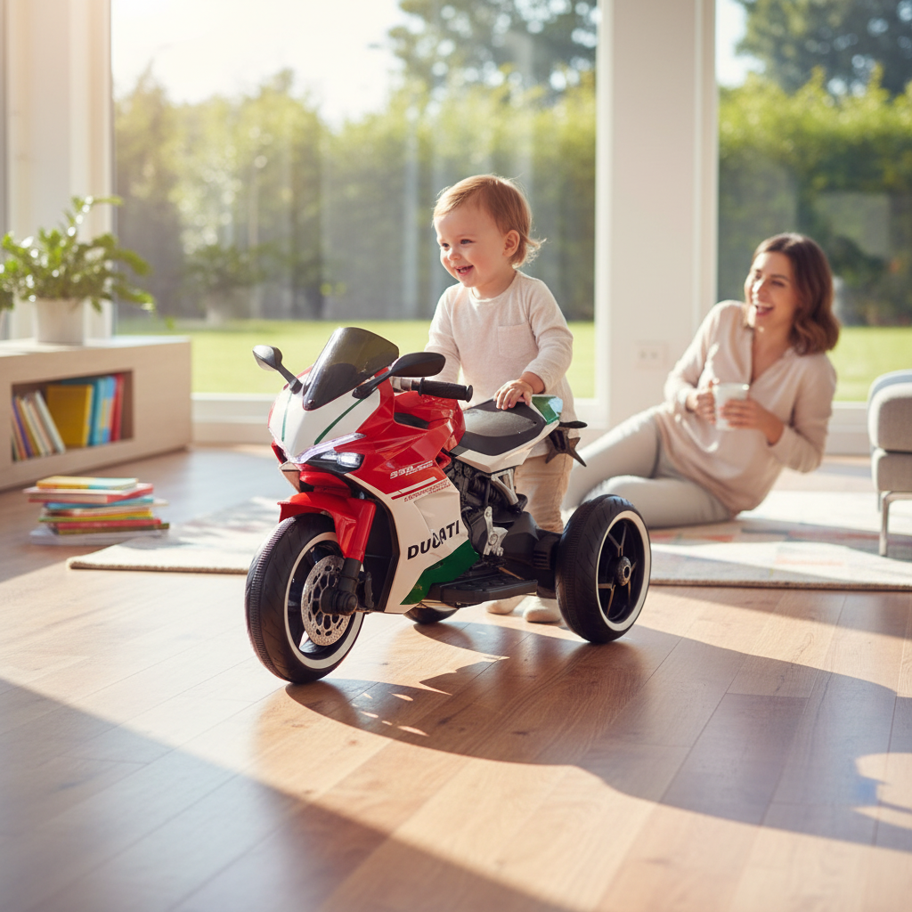 Παιδικό ηλεκτροκίνητο τρίκυκλο scooter - YH-028 - 101150 - Red/Green ΕΙΔΗ ΤΕΧΝΟΛΟΓΙΑΣ>Gadgets>Ηλεκτρικά πατίνια