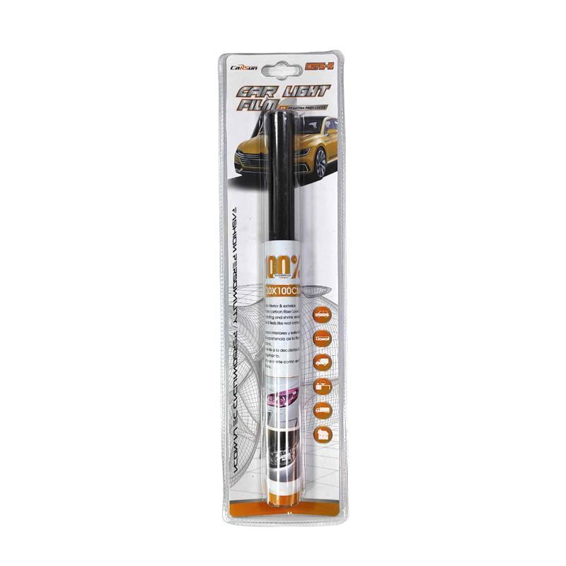 Carsun Μεμβράνη Φαναριών Φιμέ Αυτοκινήτου 30x100cm C075-2 - Car light film