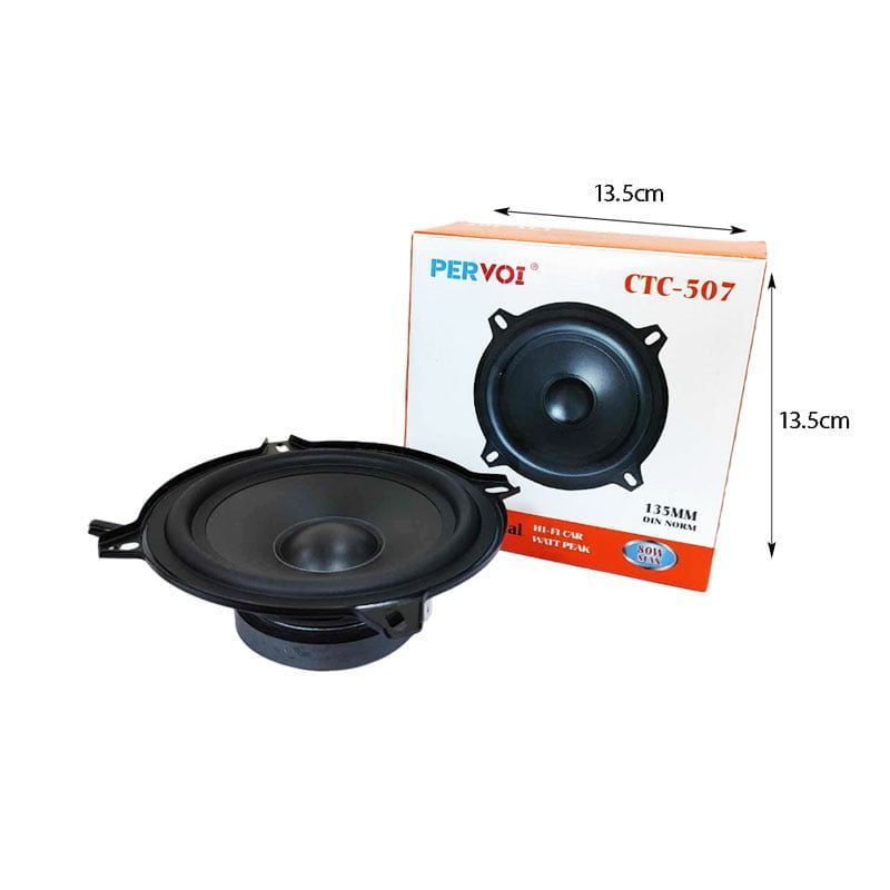 PerVoi Ηχεία Αυτοκινήτου CTC-507 5" με 80W Ø135mm - Car speaker