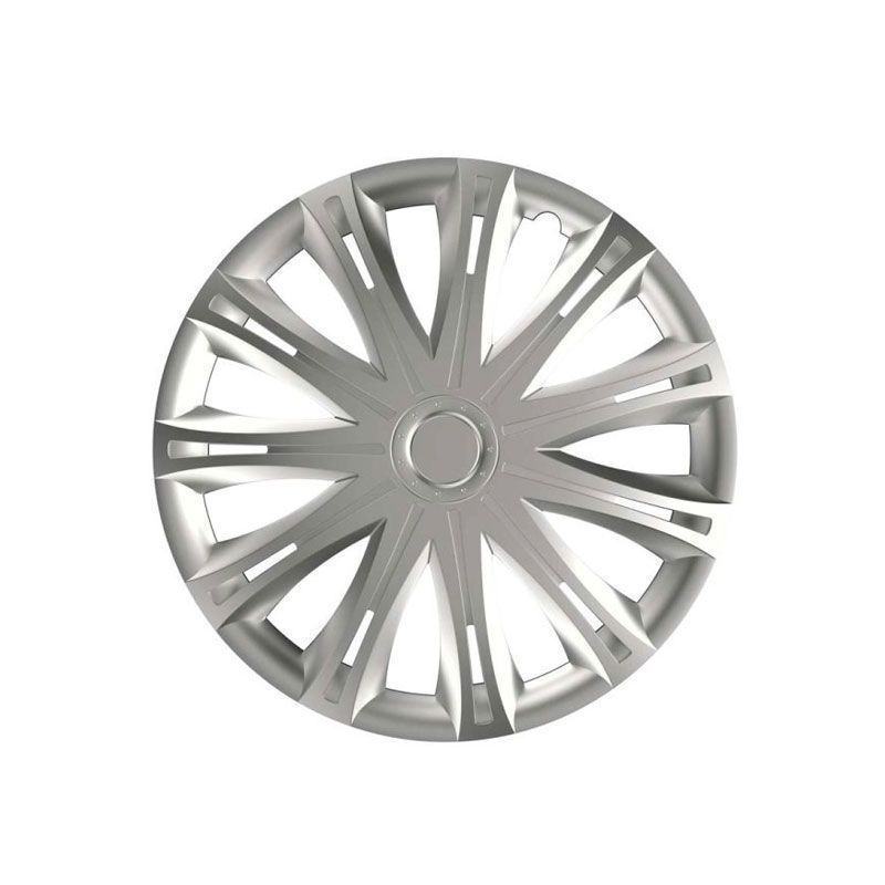 Versaco Σετ Τάσια Αυτοκινήτου 4τμχ 16" Ασημί - Wheel Covers
