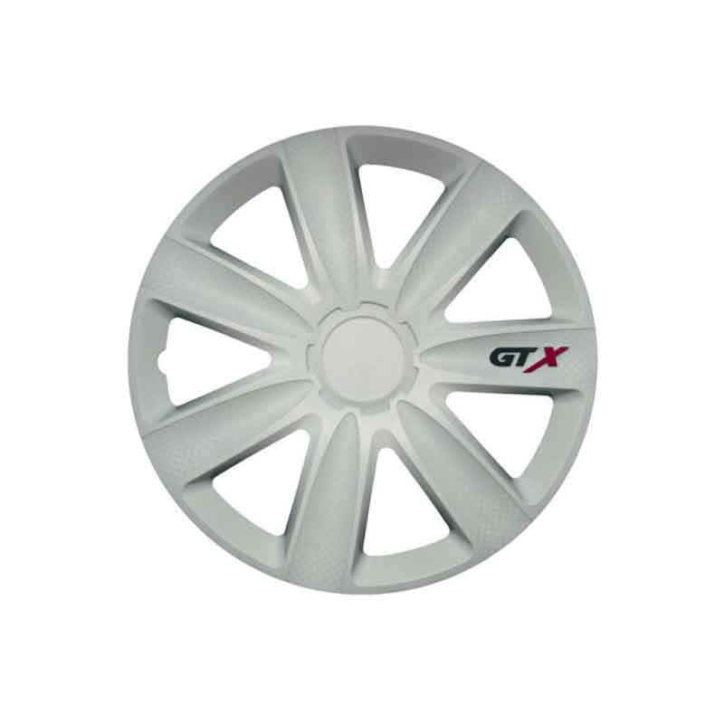 Versaco Σετ Τάσια Αυτοκινήτου 4τμχ 14" Ασημί - Wheel Covers