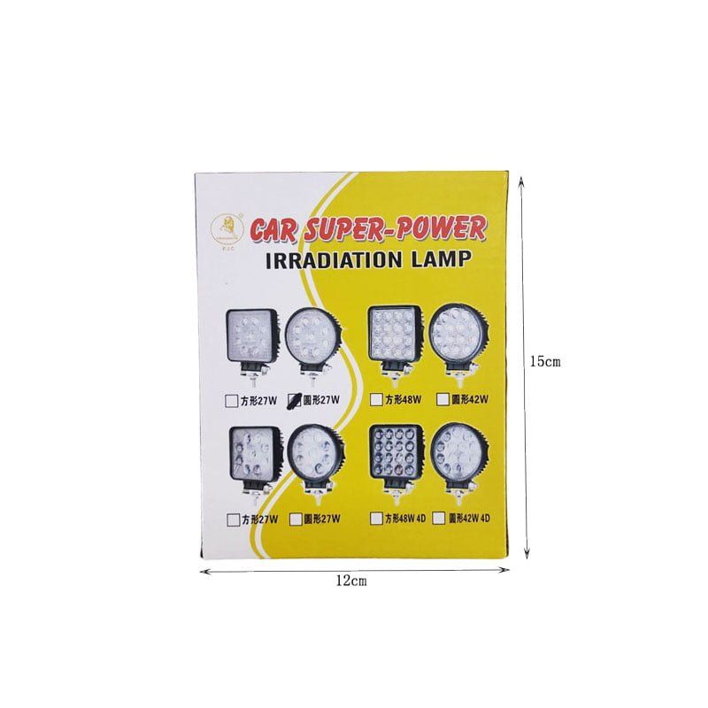 Car Headlight – Car SUPER-POWER Round shape 27W