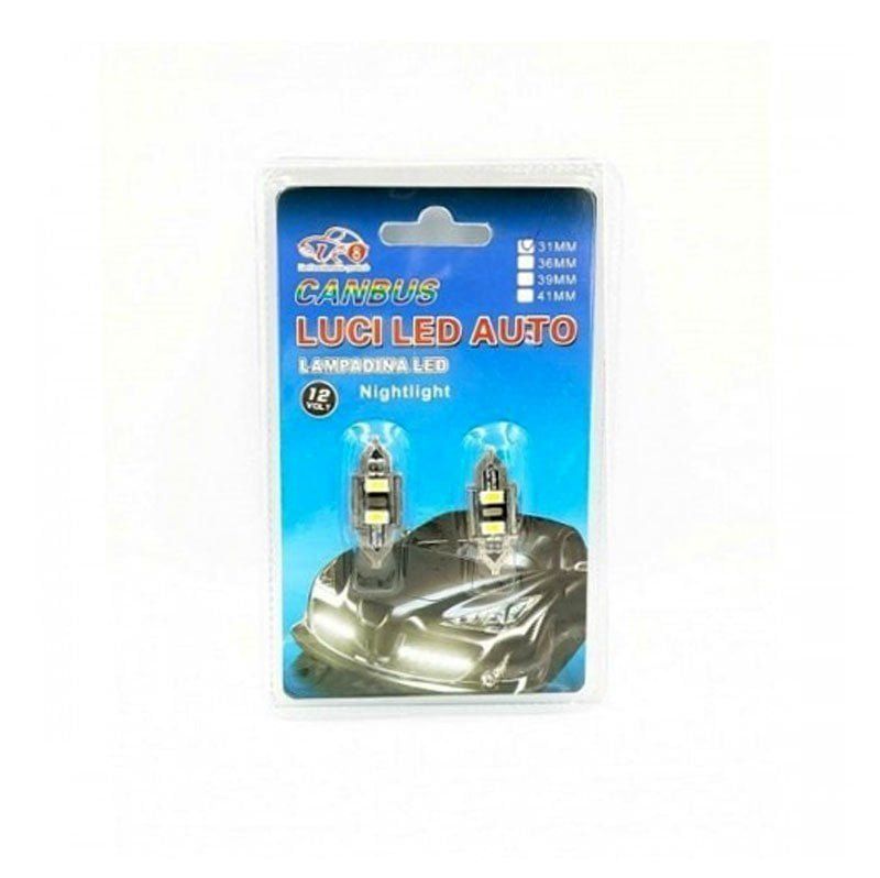 CANBUS Led Λάμπες αυτοκινήτου 31mm 12V