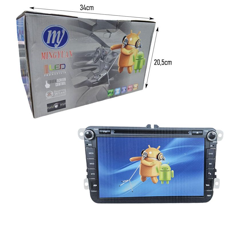 Αυτοκινήτου Οθόνη Multimedia Android 8376 7'' - Car Multimedia Screen Android